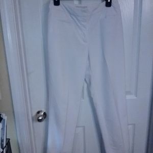 Talbot's Heritage LINED WHITE SLACKS...Sz. 6 petite... like new